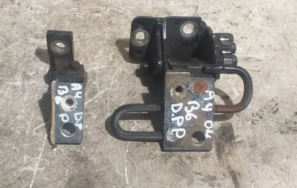 Front door hinge set