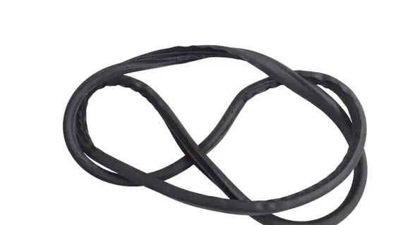 Rubber seal rear door