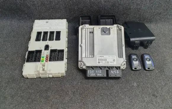 BMW 3 F30 F35 F31 Engine ECU kit and lock set 5824383 8586540 7565413467