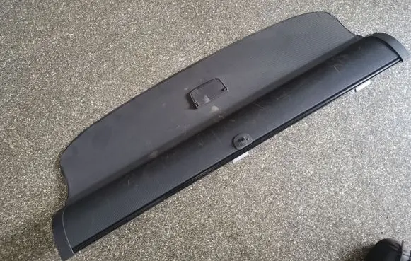 Parcel shelf load cover
