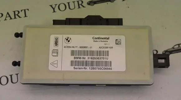 BMW X3 F25 Airbag control unit/module 9253637