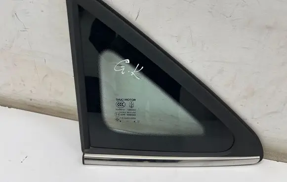 MG ZS Rear side window