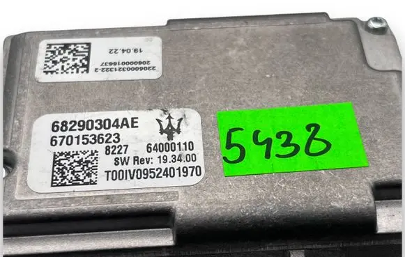 Maserati Levante Central body control module A5438 670153623