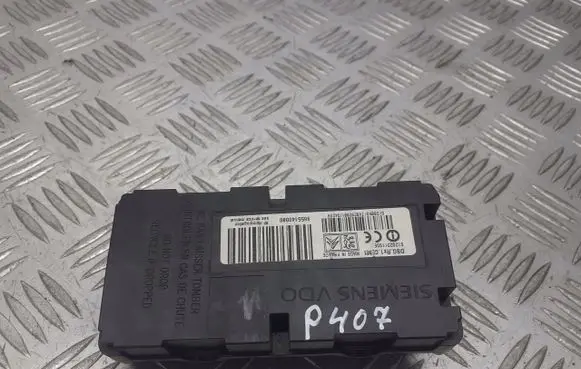 Peugeot 407 Tire pressure control unit 9655140080