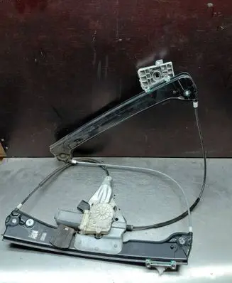 Front door window regulator with motor
