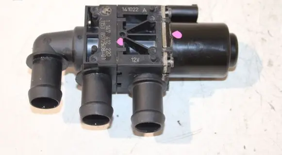 Coolant heater control valve