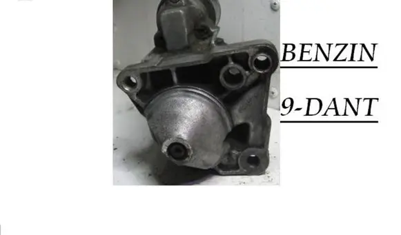 Renault Megane II Starter motor 1005831127