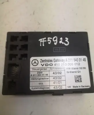 Mercedes-Benz CLS C219 Gateway control module A2115403145