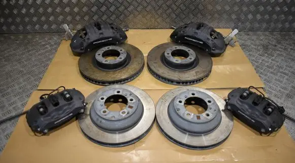 Porsche Cayenne (9Y0 9Y3) Brake discs and calipers set 