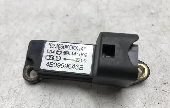 Airbag deployment crash/impact sensor