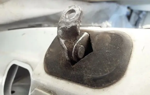 Renault Laguna I Front door check strap stopper 