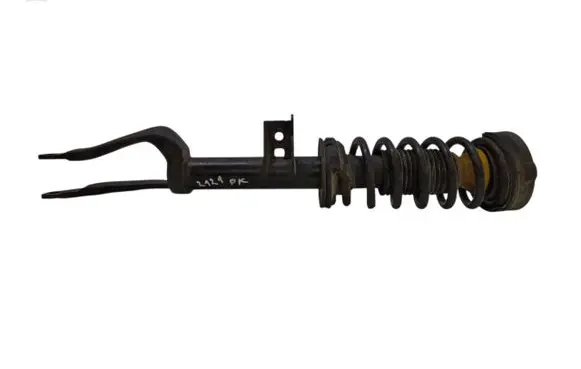 Front shock absorber with coil spring