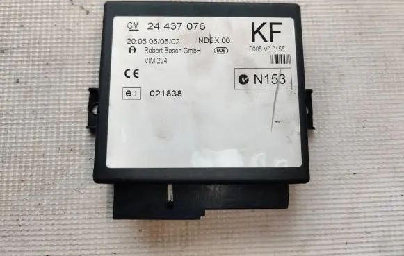 Opel Zafira A Comfort/convenience module 24437076 F005V00155 021838