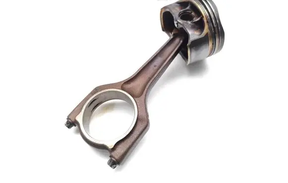 Piston with connecting rod