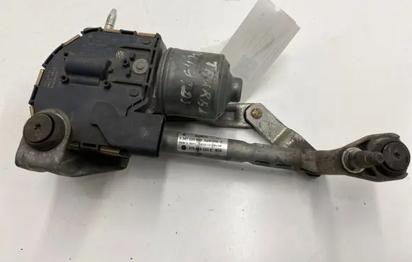 Volkswagen Touran I Front wiper linkage and motor 1T0955119C 0390241785 1T0955023E