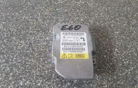 BMW 5 E60 E61 Airbag control unit/module 3414127
