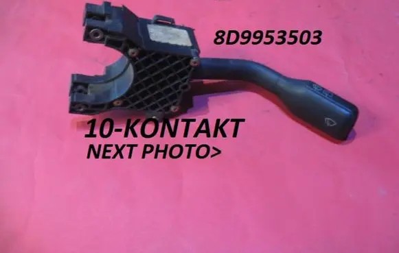 Audi A6 S6 C4 4A Wiper control stalk 8D9953503