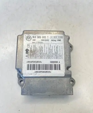 Volkswagen Golf V Airbag control unit/module 1K0909605T 5WK43412 39060506A