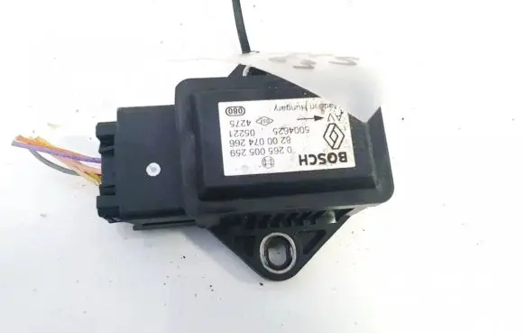 ESP acceleration yaw rate sensor