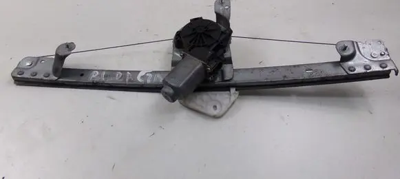 Dacia Logan I Front door window regulator with motor 400726G