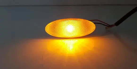 Front fender indicator light
