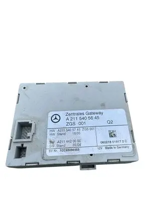Mercedes-Benz E W211 Gateway control module A2115405645 A2114420000 A2115405745