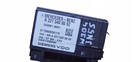 Mercedes-Benz C W204 Fuel injection pump control unit/module A2215406562