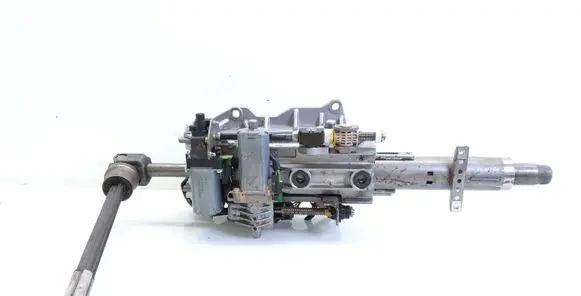 Steering wheel axle set