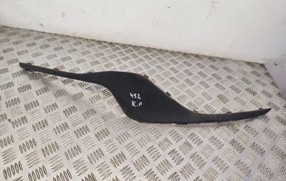 Front bumper splitter molding