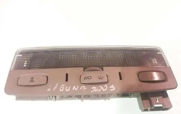Renault Laguna II Interior lighting switch 8200033829