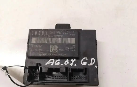 Audi A6 S6 C6 4F Door control unit/module 4F0959794E 0033TFJ0001