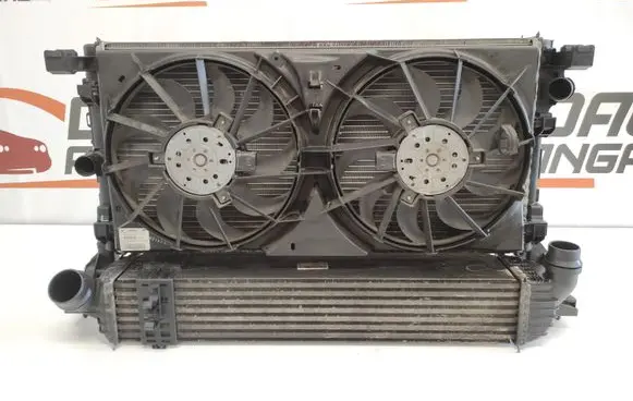 Renault Laguna III Radiator set 0130307020 214810004R 144960001R