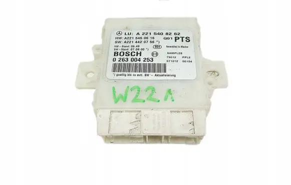 Mercedes-Benz S W221 Parking PDC control unit/module A2215408262