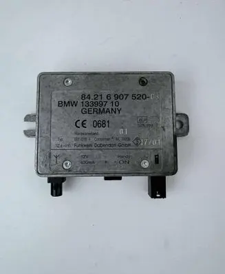 BMW 7 E65 E66 Aerial antenna amplifier 13399710 09101114 6907520