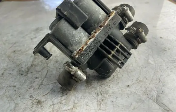 Coolant heater control valve