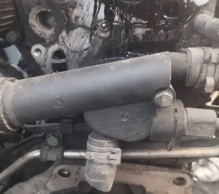 Volkswagen Golf Plus Engine coolant pipe/hose 038121132d