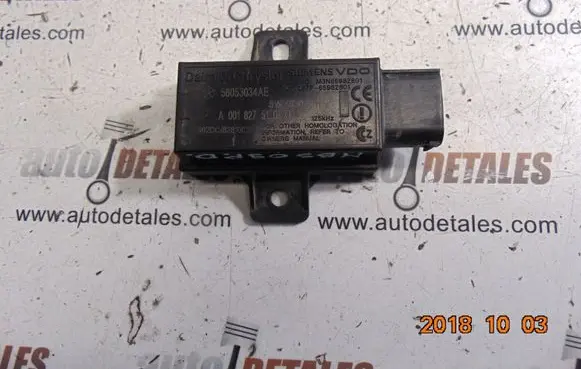 Mercedes-Benz S W221 Tire pressure control unit A0018275101