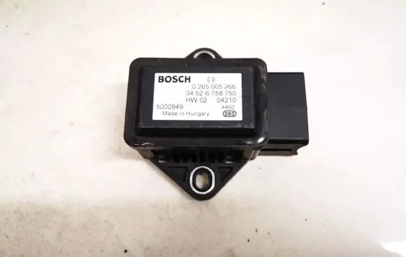 BMW 5 E60 E61 ESP acceleration yaw rate sensor 0265005266 34.52-6758750