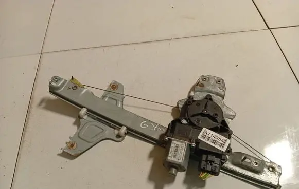 Citroen C5 Sliding door window regulator with motor 9657284780