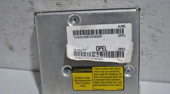 Opel Sintra ABS control unit/module 16198391