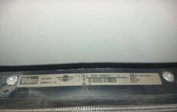 Mini One - Cooper R50 - 53 A/C cooling radiator (condenser) 6453149057201