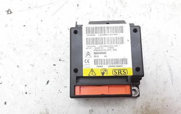 Citroen C6 Airbag control unit/module 9663440480