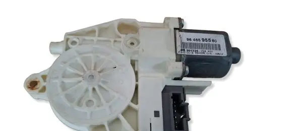 Peugeot 407 Rear door window regulator motor 9646595580