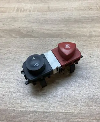 Renault Megane II Hazard light switch 8200095493