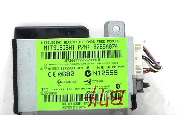 Mitsubishi ASX Bluetooth control unit module 8785A074