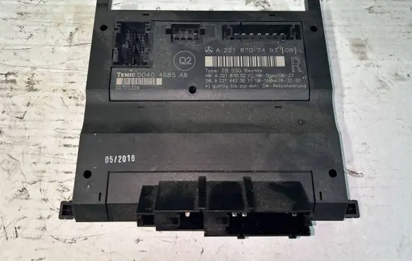 Mercedes-Benz S W221 Seat control module A2218707493