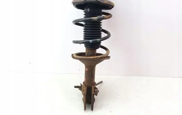 Front shock absorber with coil spring