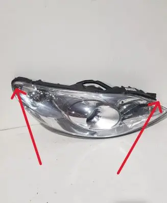 Peugeot 407 Headlight/headlamp 0301213202