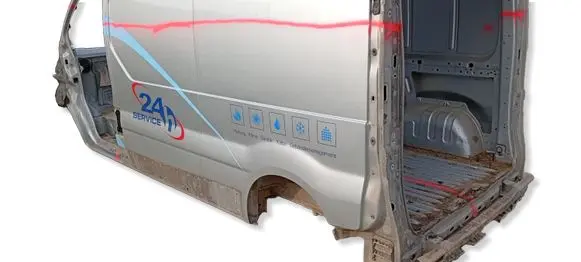 Renault Trafic II (X83) Rear quarter panel 