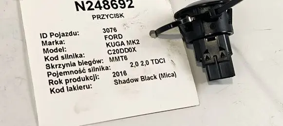 Ford Kuga II Other switches/knobs/shifts F1ET-D3L0B